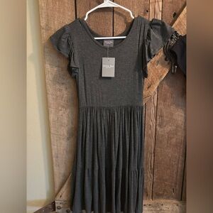 Olivia Rae Charcoal Dress